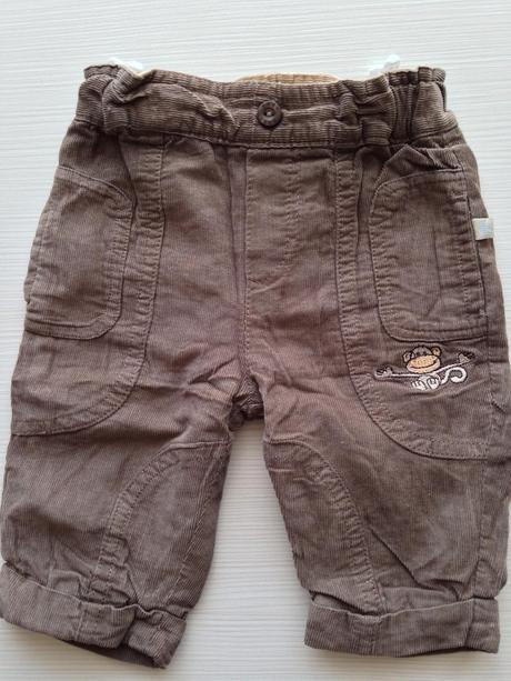 Menčestrove zateplene nohavice "opička", okay,56