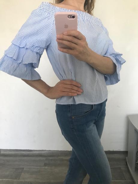 Príjemný top/blúzka, s