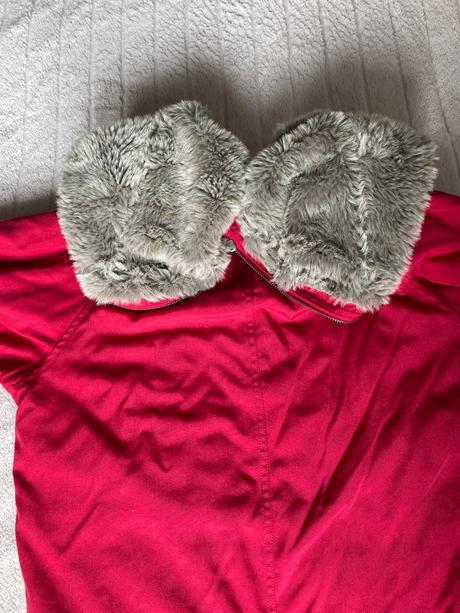 Krasna cervena bunda woolrich v.s, s