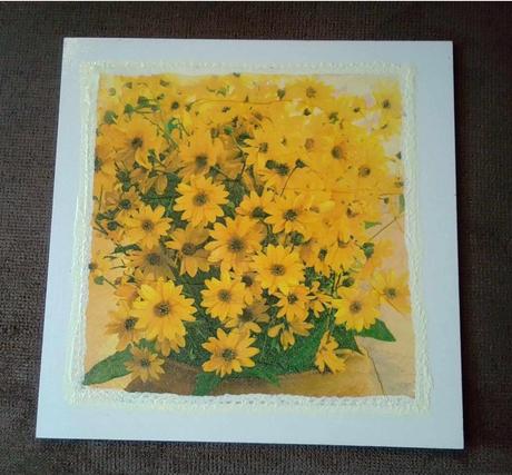 Obrázok žlté kvety, 
