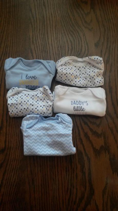 5x newborn bodíky - top stav, f&f,50