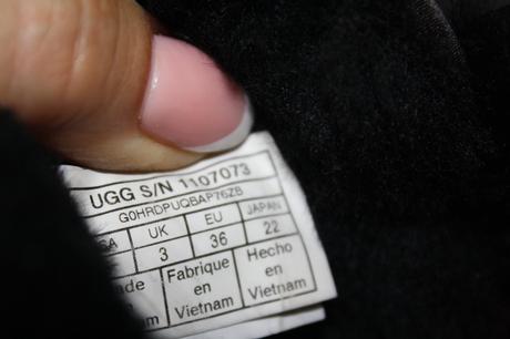 Ugg cierne trblietave cizmy, ugg,36