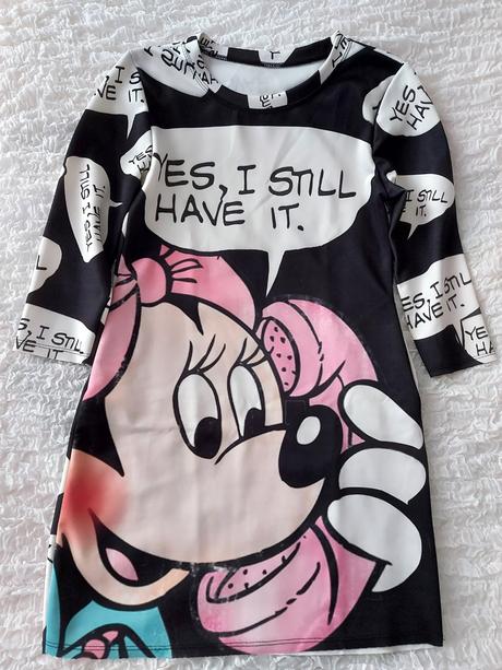 Šaty minnie, s