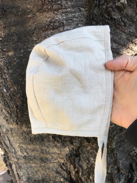 Prirodny zatepleny cepcek - nenoseny, 62