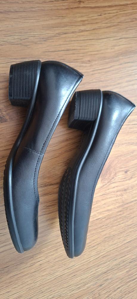 Lodičky kožené, ecco,37