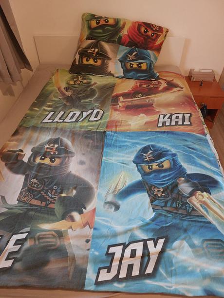 Obliečky lego ninjago, šírka (cm): 140,dĺžka (cm): 200