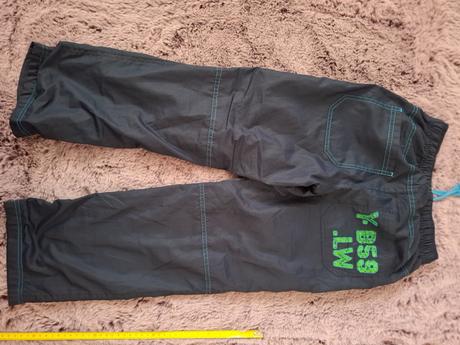 Šusťakove zateplene nohavice veľ.128/134, lewro,128