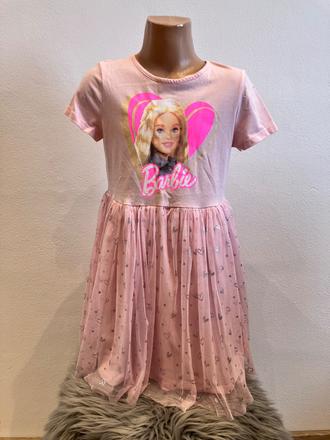 Dievčenské šaty barbie a tylovou sukňou (134), sinsay,134