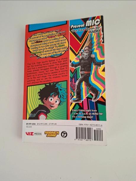 My hero academia manga, 