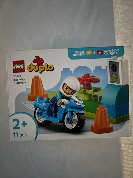 Lego duplo policajná motorka 10471,