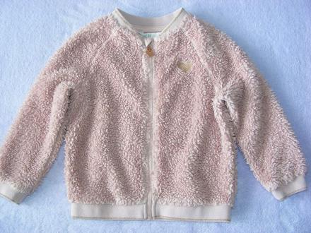 Teplá chlpatá mikina h&m, h&m,98