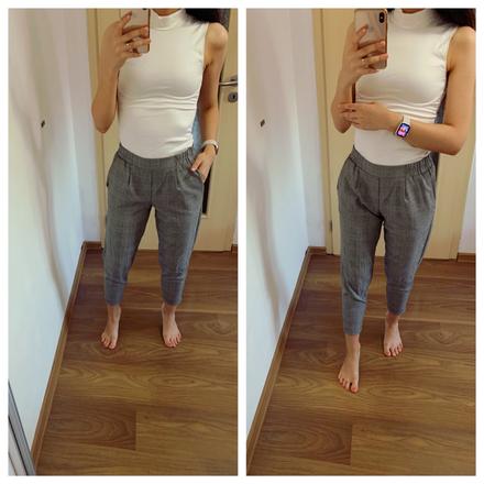 Karovane nohavice, bershka,xs