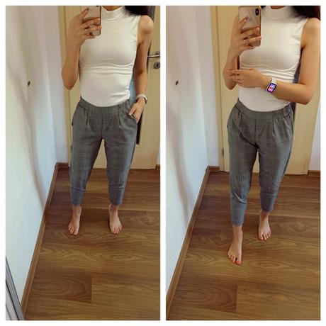 Karovane nohavice, bershka,xs