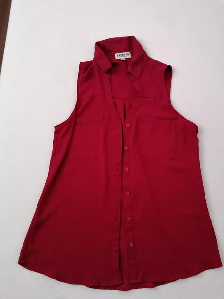 Bordová blúzka, xs