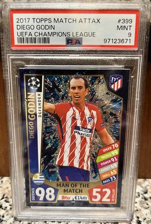 Futbalová karta - diego godin, 