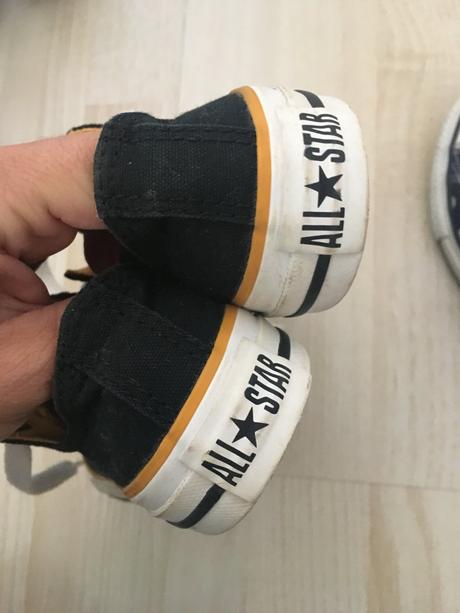 Converse čierno - žlté s dvojitým jazykom, converse,31