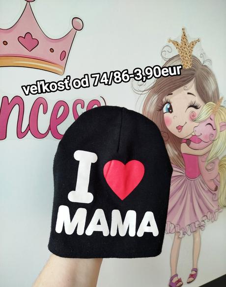 I love mama čiapka, h&m