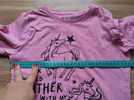 Dievčenské tričko jednorožec 128, f&f,128