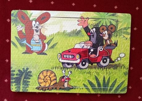 Penové puzzle krtko,