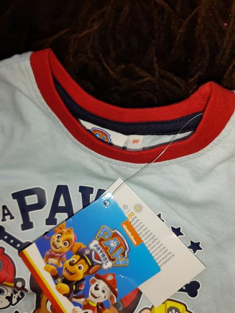 Detské pyžamo paw patrol labková patrola, nickelodeon,80