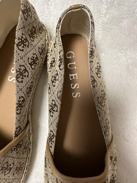Bledohnedé espadrilky zn. guess originál, guess,39 / 40