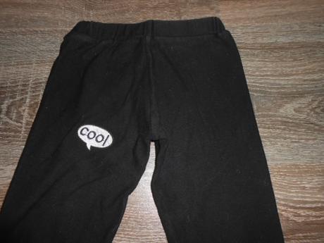 Čierne štýlové legíny č. 86, 86