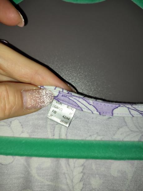 Fialové šaty, bonprix,40