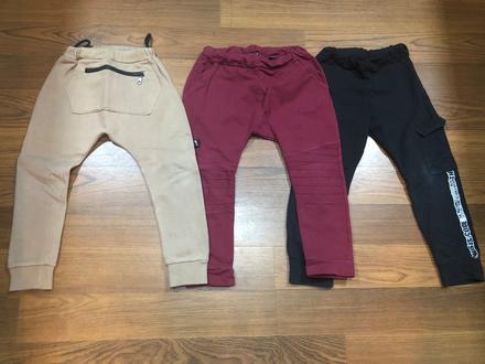 Tepláky 3 ks, 104–116