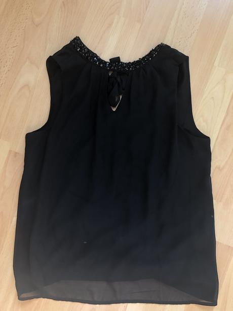 Čierna blúzka, vero moda,s