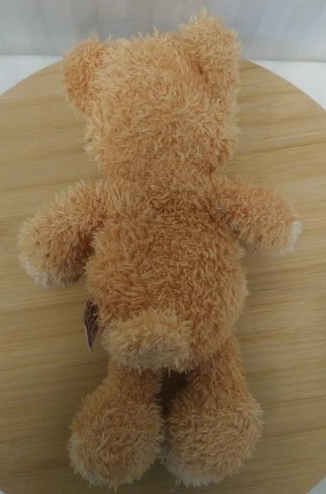 Plyšový hnedý medveď vrecko na kvetinku, nici 23cm, 