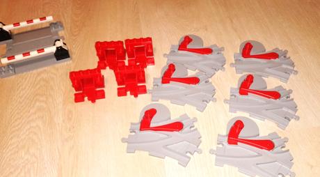 Lego duplo vláčiková dráha koľajnice a doplnky,