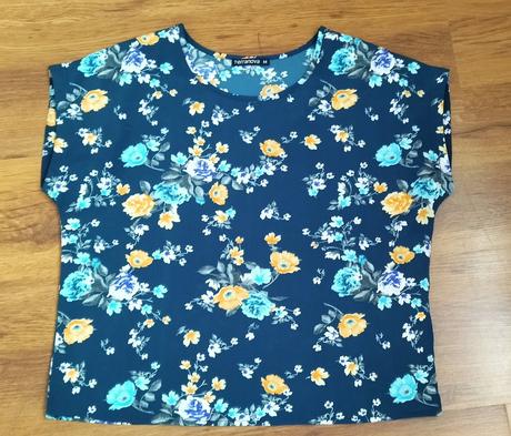 Blúzkové oversize tričko, terranova,m