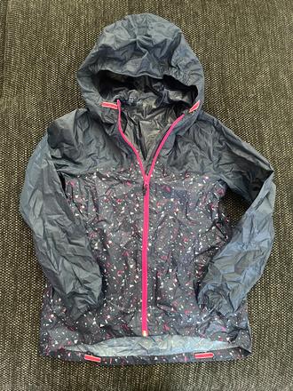 Bunda do dažďa 10-11 rokov, decathlon,140