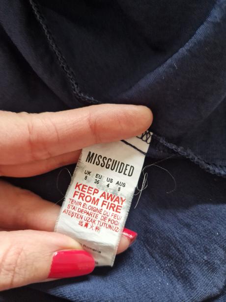 Mini saty zn. missguided, 36