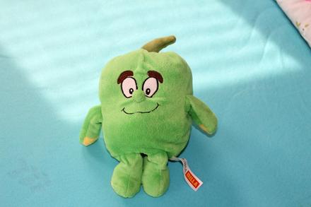 Plyšový ovocníček z billy paprika, 