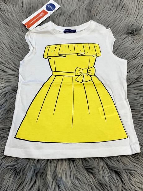 Dievčenské tričko s potlačou a flitrami (92), original marines,92