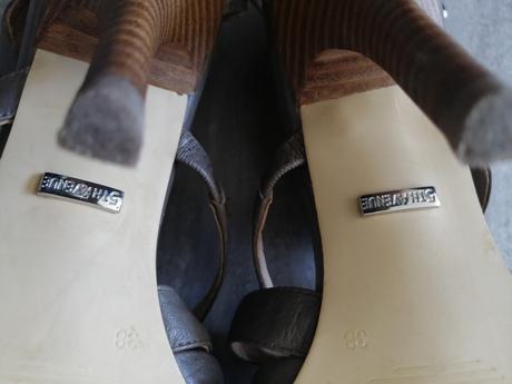 Celkož. sandále 5th avenue v38, vd24,5, 10cm opät, 38