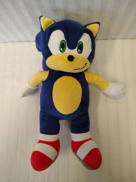 Zber. retro ježko sonic outfite, build-a-bear 2016,
