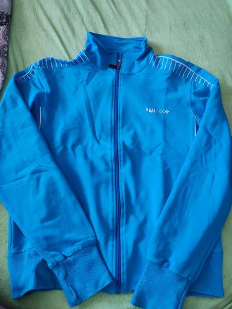 Modra mikina, xl