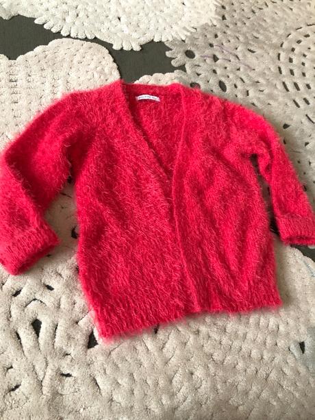 Červený chlpatý svetrik, reserved,104