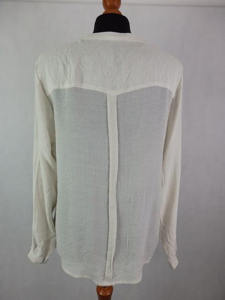 Kvalitná béžová blúzka, s