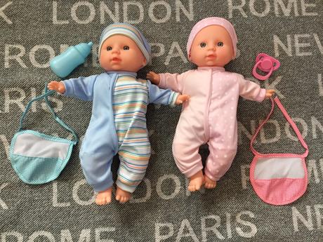 Babiky dvojcata, chlapcek a dievcatko,