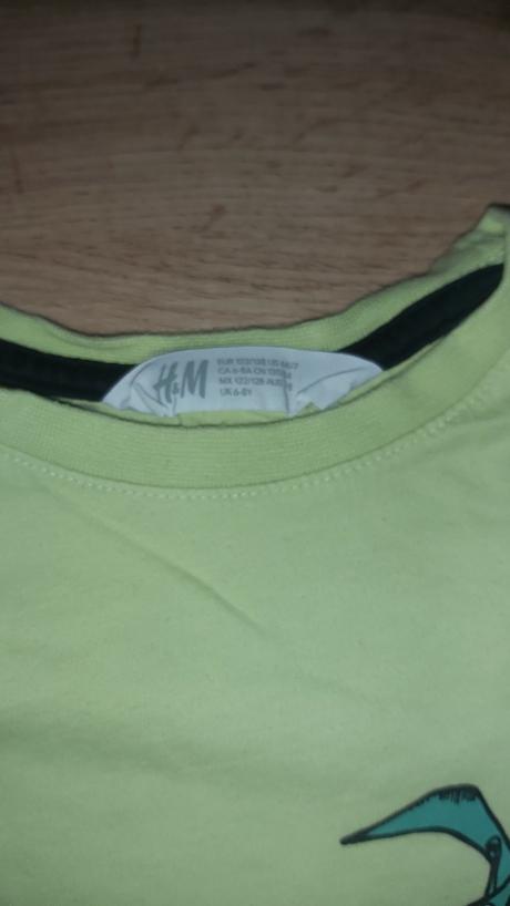 Dino tricko, h&m,122