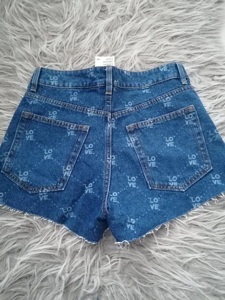 Riflove šortky h&m, vl. 36, h&m,36