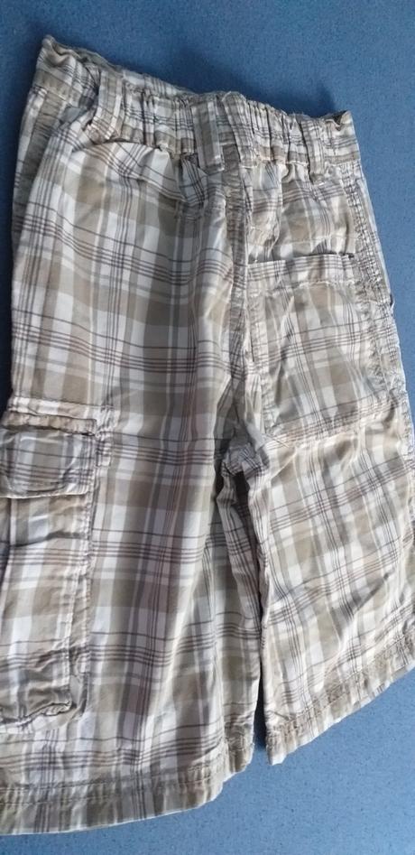 Plátenné kárované kraťasy, george,116