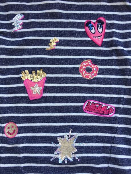 Teplakové šaty, gymboree,104