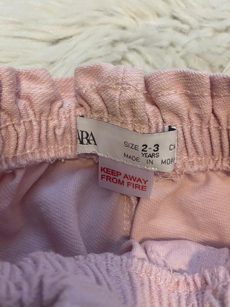 Jeansy paperbag, zara,98