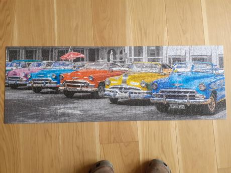 Č. 1 poskladané obrázky puzzle 1000,