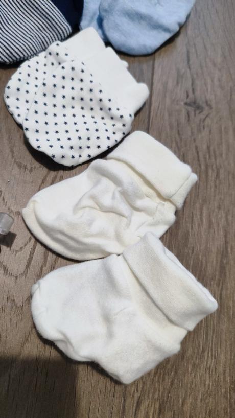 Novorodenecke ciapocky, rukavicky, ponozky, 50–62