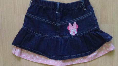 Rifľová suknička minnie, disney,110